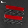 Real Soft Carbon Fiber for Mercedes Benz C Class W203 2005 2006 2007 Car Interior Center Console Panel Trim Sticker Accessories