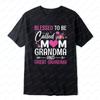 Blessed To Be Called Mom Grandma and Great Grandma Floral Womens TShirt Mothers Day Tee Summer Family Love Gift for Mother