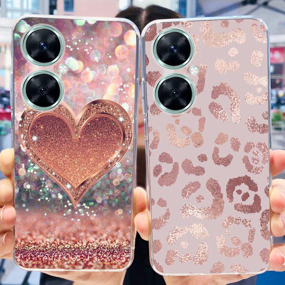 Fashion Elegant Pattern Phone Case For Huawei Nova 11i Soft Silicone TPU Back Cover For Huawei Nova11i 4G MAO-LX9