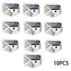 12 Pack Solar Lights Outdoor Wireless 100 LED Solar Motion Sensor Lights Waterproof Security Wall Lighting Outside for Backyard