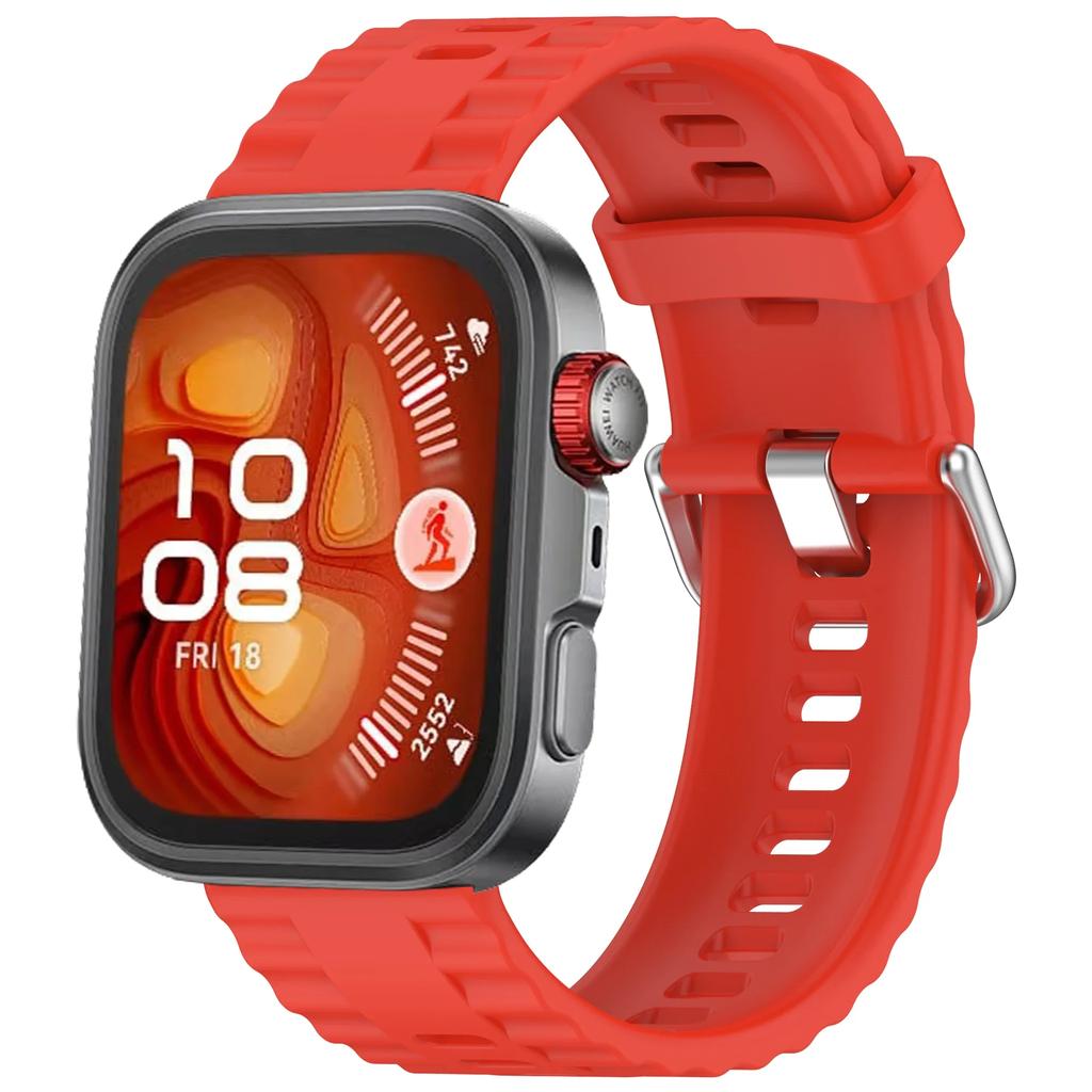 Silikonarmband för Huawei Watch Fit 4Pro Fit4 Klockarmband Ersättning för Huawei Watch Fit3 Sportklockarmband