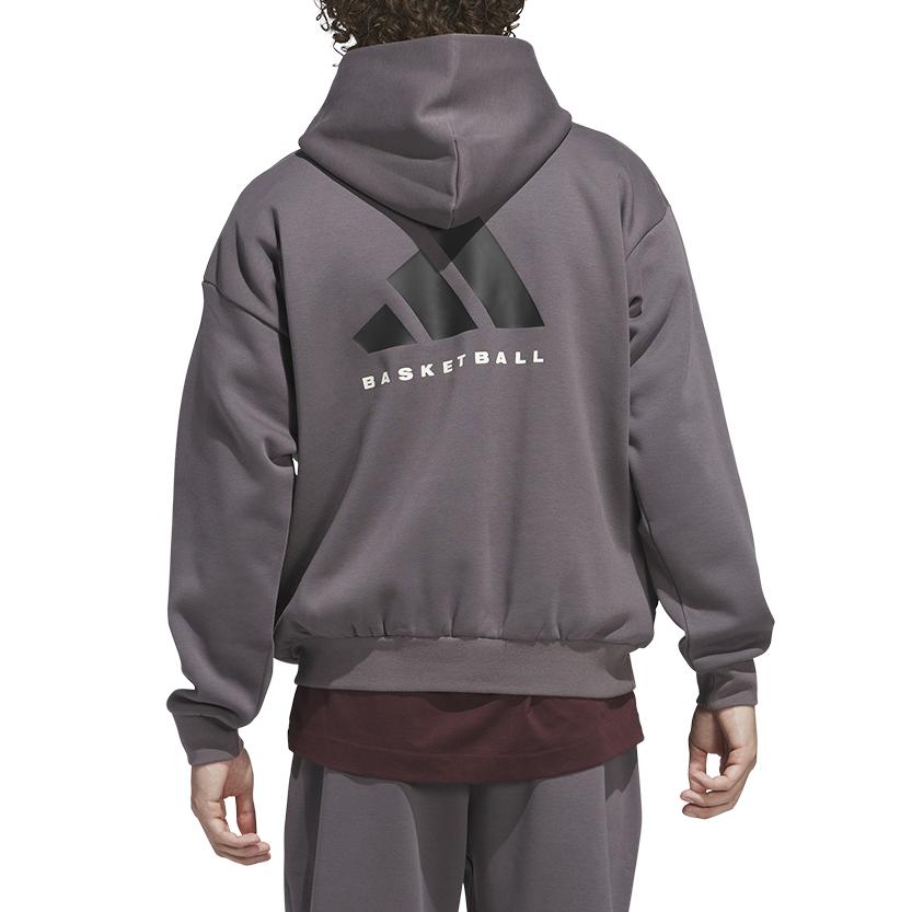Adidas BASKETBALL Sweatshirt Unisex Gray JL6873