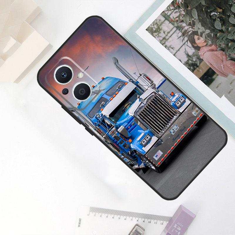Cool Heavy Truck Car Case For OPPO Reno 11F 10 Pro 4 5 6 7 8 Lite 4Z 5Z 8T OPPO Find X5 X6 Pro X2 X3 Neo Cover