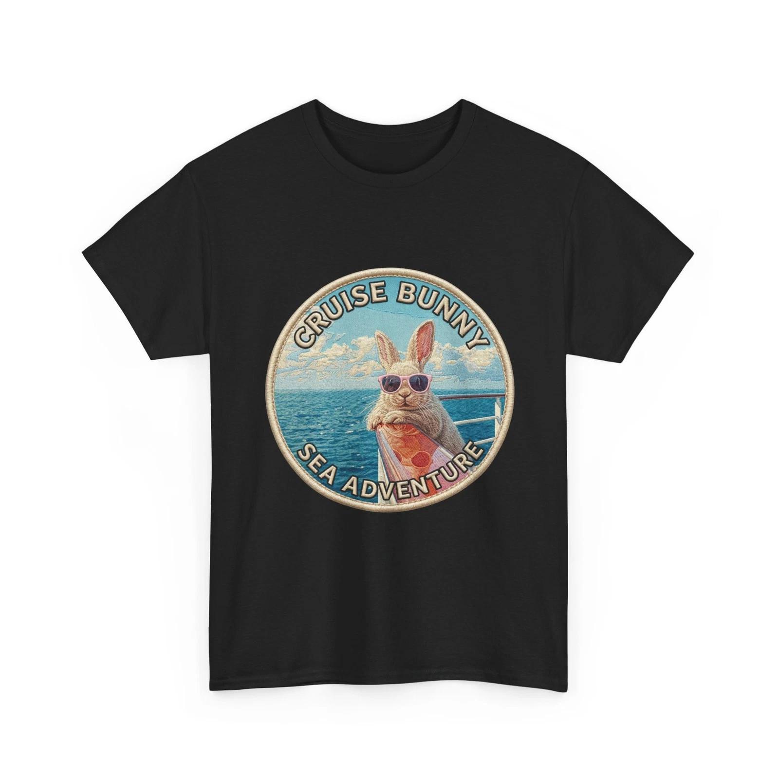 Cruise Bunny Easter Shirt, Sea Adventure Cruise Tee, Spring Break Vacation Shirt S