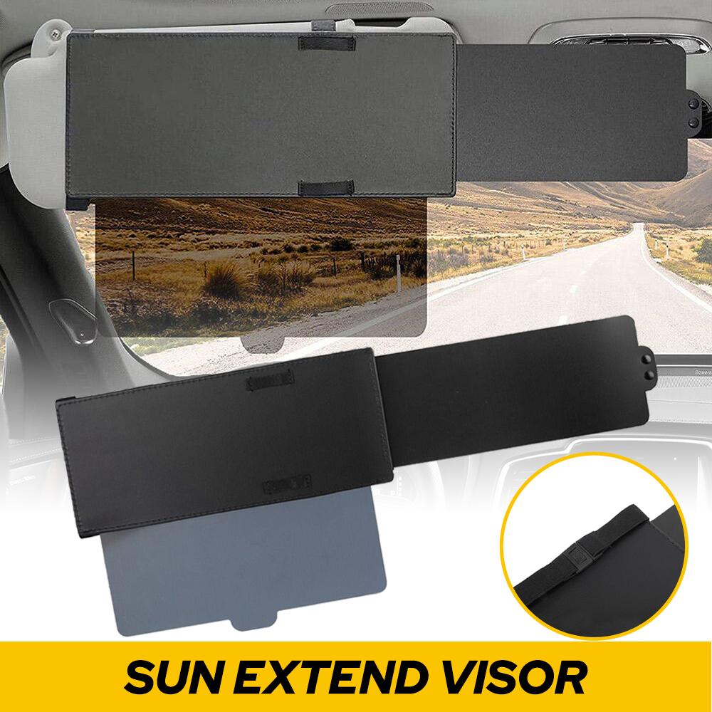 Car Shade For Sun Extend Visor Shield Anti Glare Extension Driving Universal Windshield Folding Front Car Window Accessories