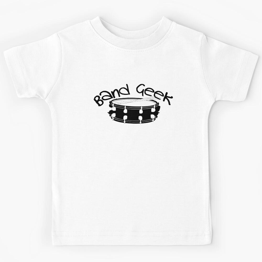 Band Geek Snare Drum Kids T-Shirt 120