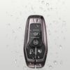 New Design Alloy Car Key Case Fob Cover for Ford Fusion Mondeo Mustang F-150 Explorer Edge 2015 - 2018 Protector Shell Fob Keychain