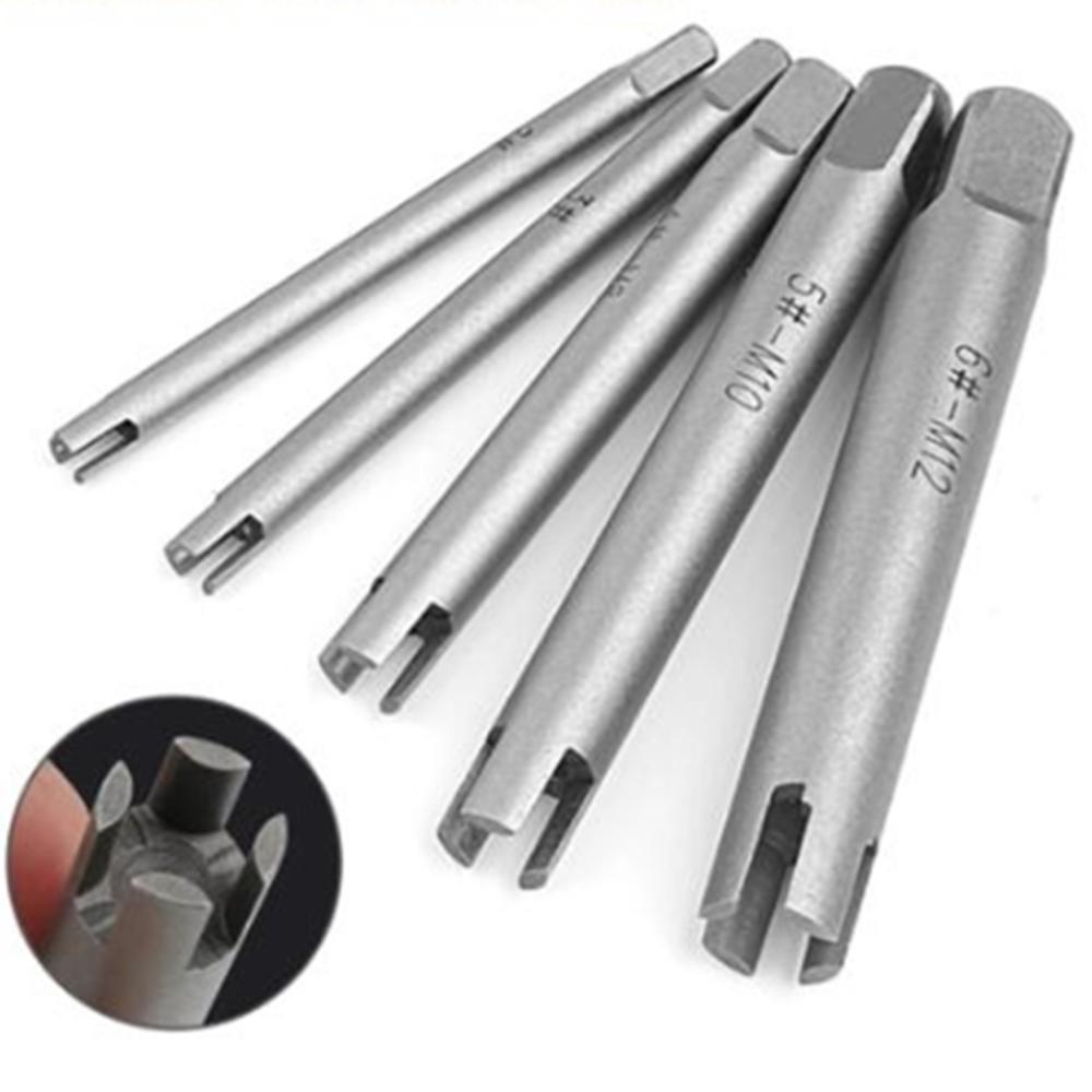 

Набор инструментов для удаления сломанных метчиков из легированной стали, 5 шт., для удаления метчиков 3-20 мм