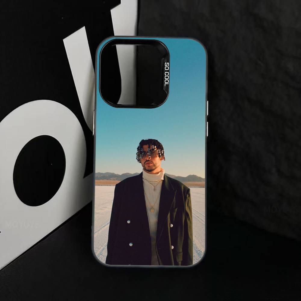 

Bad B-B V-Vibes Phone Case For iPhone 17,16,15,14,13,12,11 Plus,Pro Max,XS,Colorful Silver Black Cover iPhone16se4