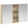 Bathroom Cabinet Set 3 Pcs 80 X 10.5 X 50 Cm Particleboard