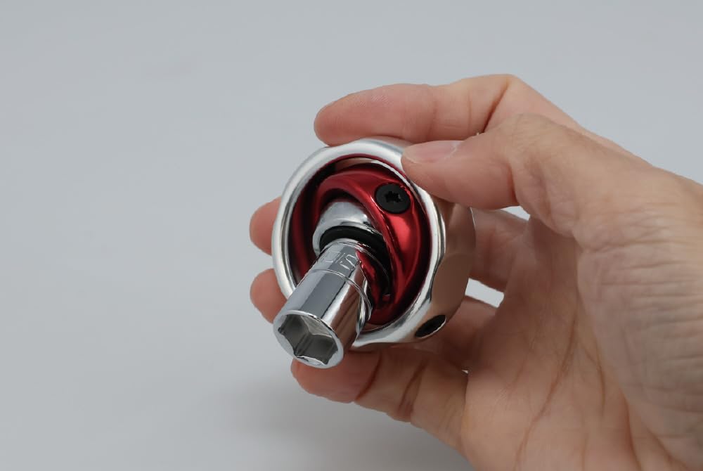 SIGNET Gimbal 12581 Ratchet, 3/8" Drive, Red,