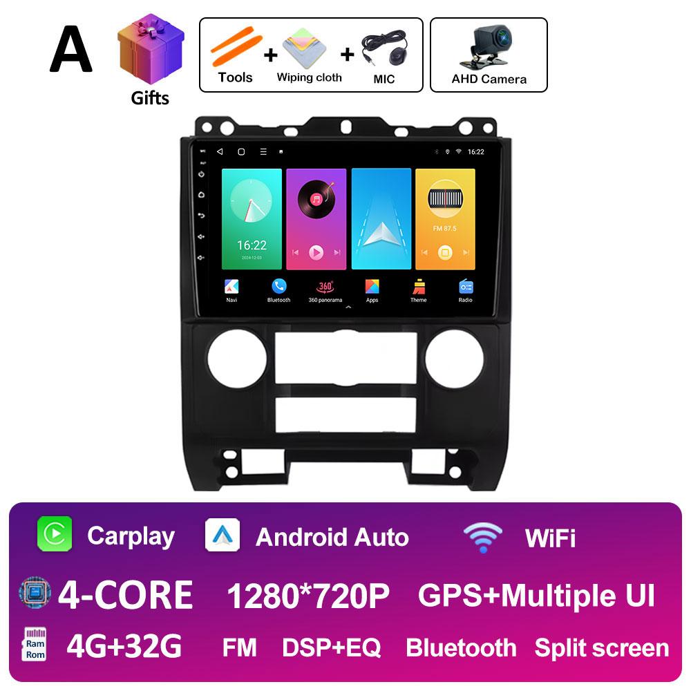 DSP Stereo Android Auto Carplay For Ford Escape 2007 2008 2009 2010 2011 2012 GPS Navi Smart System Touch Screen WIFI Auto Tools