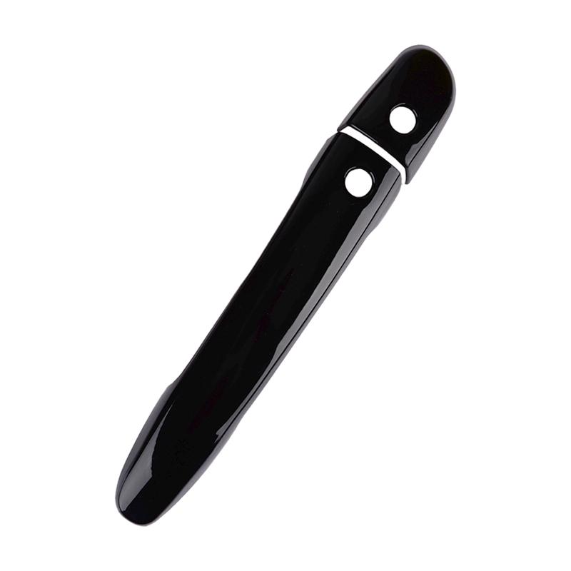 Copribracciolo Maniglia Porta Laterale con Foro Chiave Smart Nero Lucido Adatto per Mazda CX-5 SUV 2013-2017 2018
