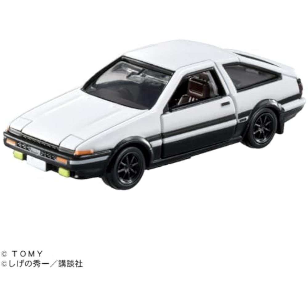 Takara Tomy Tomica Premium Unlimited 01 Initial D AE86 Trueno (Fujiwara Takumi) Minicar Toy 6 Yea...