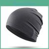 Stacked Breathable Dark Grey Cap For Cycling And Running