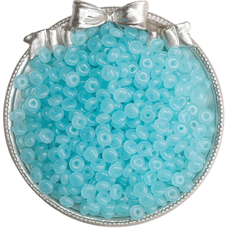 50Pcs Crystal Czech Glass Beads Abacus Seed Beads for Earring Bracelet DIY Jewelry Craft Accessoreis Making
