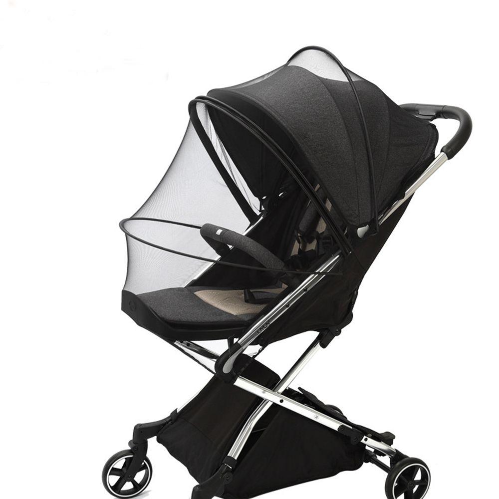 Mosquito Net Full Cover for Baby Car seat Cover Cradles Stroller Mosquito Netting Stretchable Netting Dual-Use Zipper Mesh