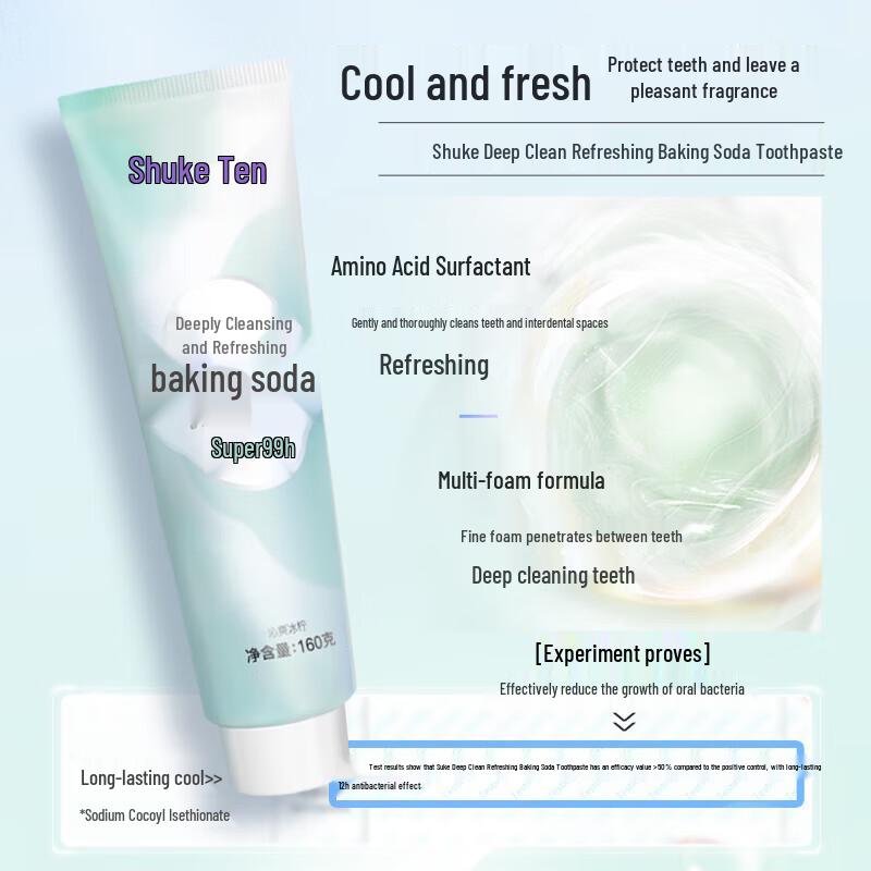 Shuke Baking Soda Whitening Toothpaste