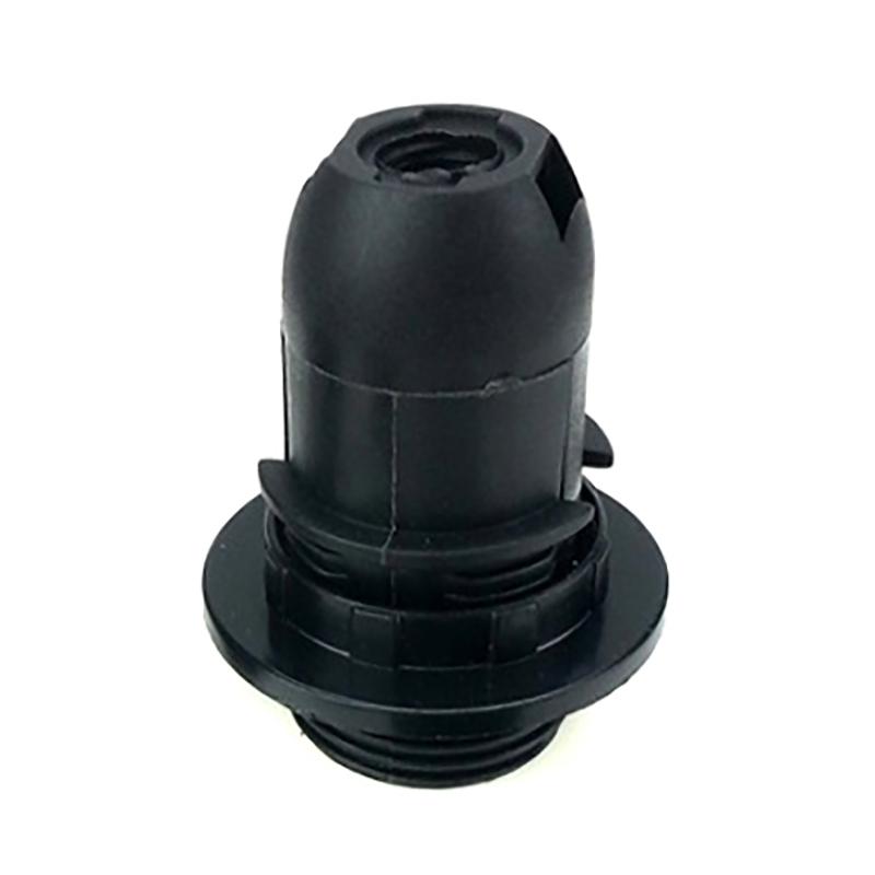 

New Small Screw SES E14 Light Bulb Lamp Holder Lampshade Pendant Socket чорний