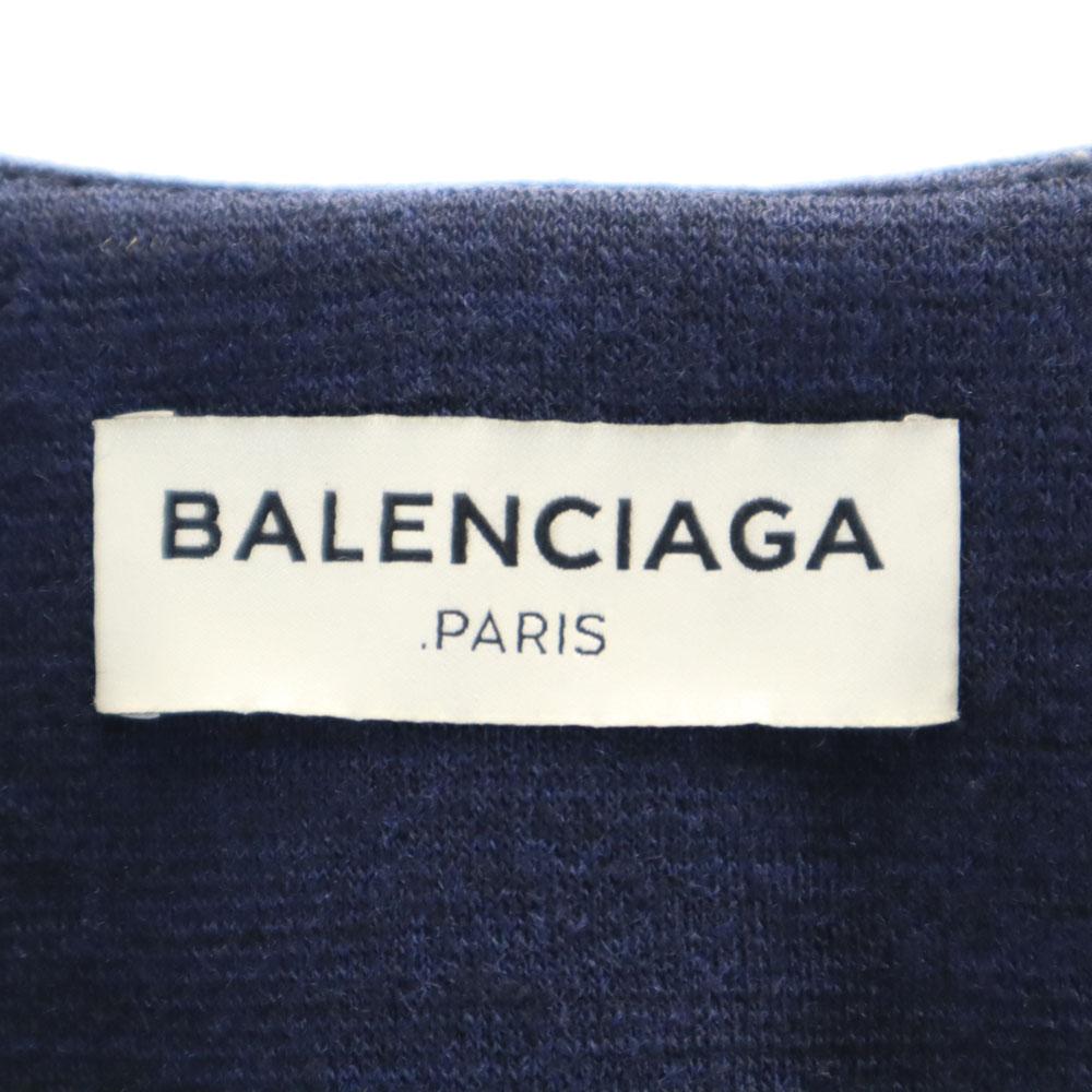 Balenciaga Пальто 34 темно-синее женское б/у, сделано во Франции