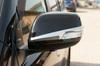 Полоски на зеркала 2012-2021 (2 шт, хром) для Toyota Land Cruiser 200
