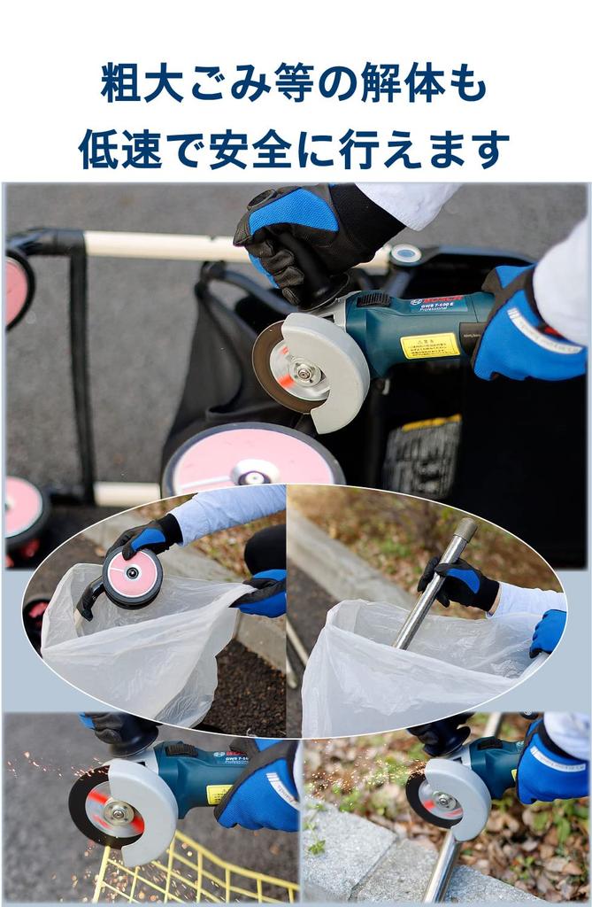 Bosch Professional 100mm Disc Grinder Variable Abrasive Tool Disc Sander (Infinitely Speed) [GWS7-100E]