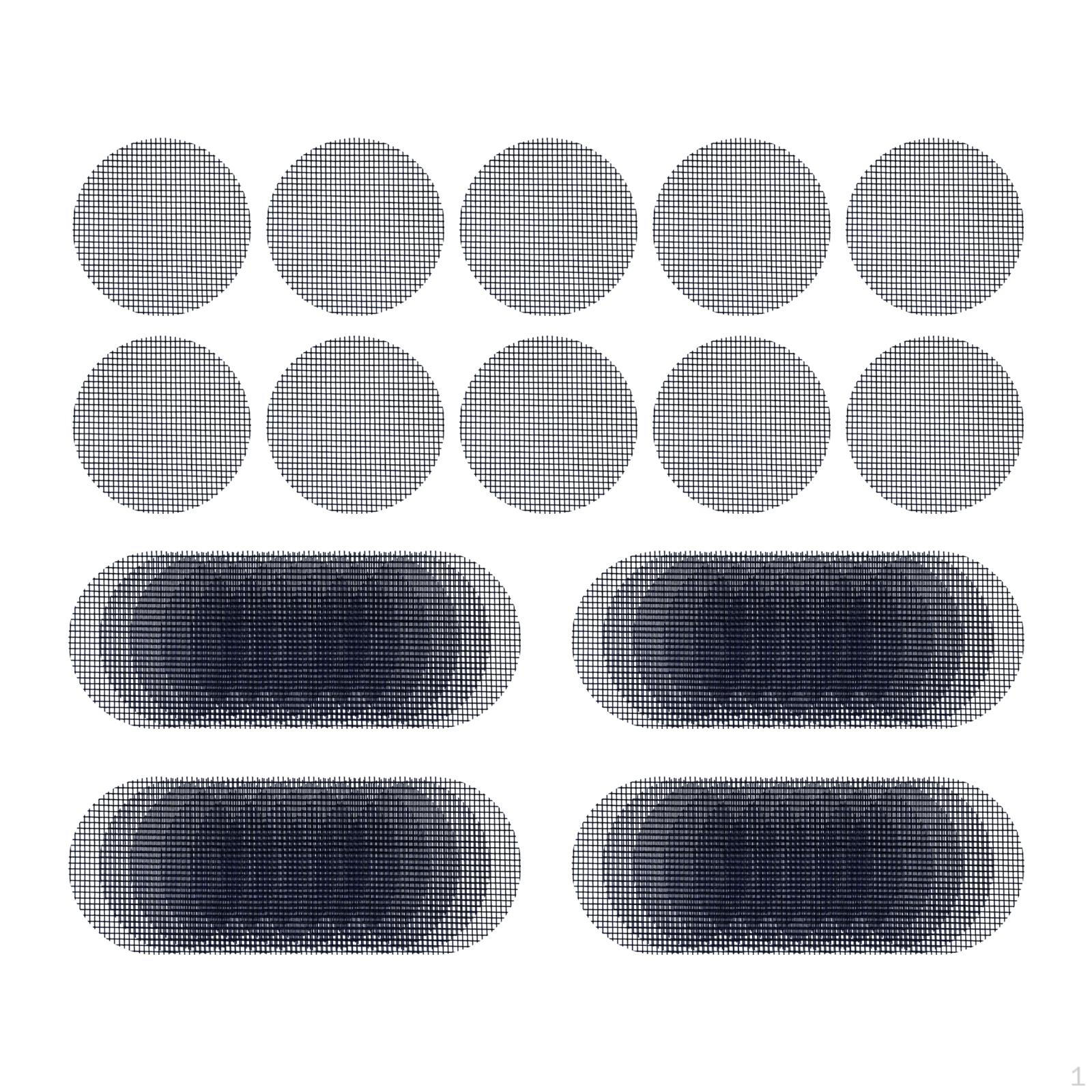 

50 шт. в упаковке сетчатая подложка для цветочного горшка дренажный слой садовый инструмент барьер для горшка сетка коврик простая установка S