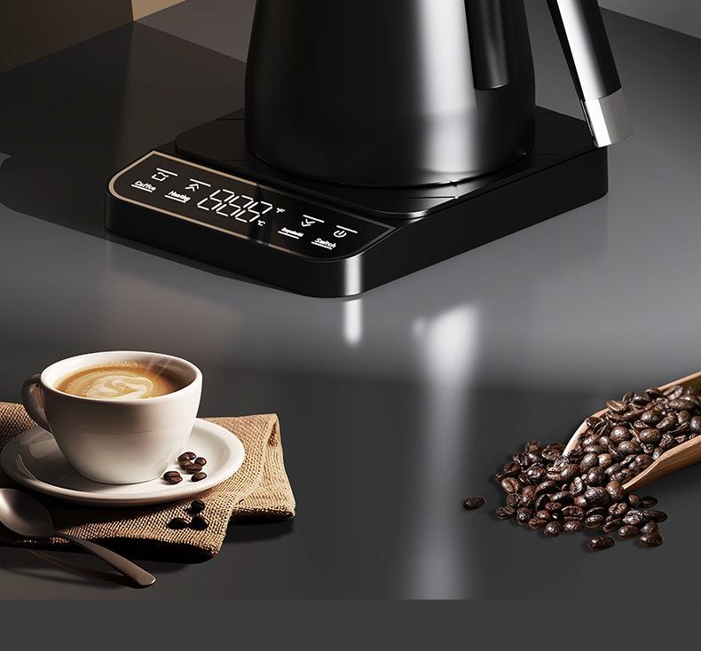 Smart Gooseneck Electric Pour-over Coffee Kettle with Temperature Control