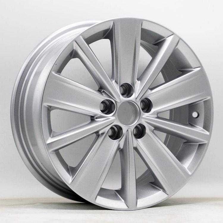 Volkswagen Wheel Rim: Aluminum Alloy for Touareg, Jetta; Steel for Santana, Polo - 13 Inch
