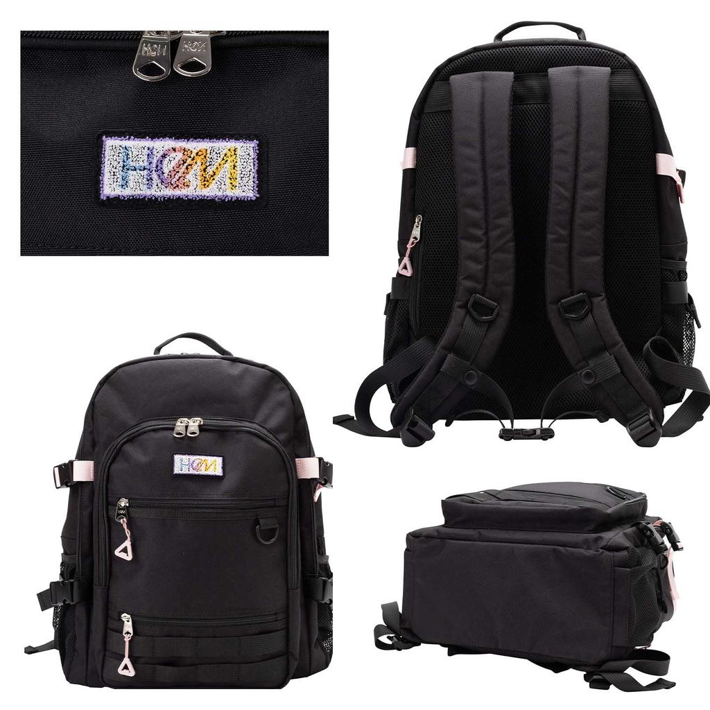 Mol Daypack Type Double Layer 32L School Bag School Backpack Large Capacity Lightweight Middle School High School Girls School Commuting Club