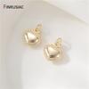 14K Gold Plated Brass Inlaid Zircon Honeycomb Pendant Heart Sun Charms For DIY Handmade Necklace Jewelry Making Accessories