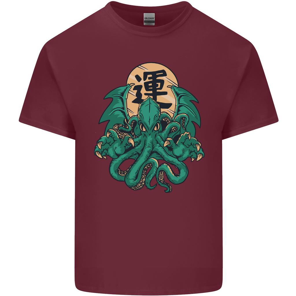 Cthulhu Monster Kraken Unisexs Light Cotton TShirt