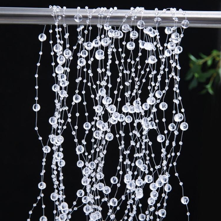 Imitation Pearls Beads Chain for Wedding Party Decoration Artificial Pearls Resin Beads for Art Craft and Jewelry Making