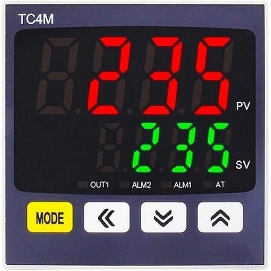 

ПИД-регулятор температуры SSR+Реле Выход 4-20 мА Мульти-вход 72*72 Цифровая панель Интеллектуальный прибор Регулятор TC4M(4-20мА Опт 1Алм) 4-20ma Opt 1alm