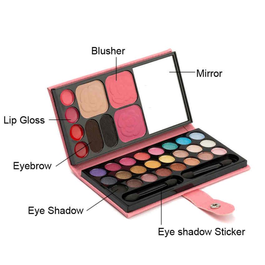 33 Colors Eyeshadow Palette Cosmetic Eye Shadow Palette Symphony Shimmer Box Lip Glos Make Up Set
