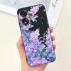 For OPPO A17 A17K Phone Case Flower Astronaut  Soft Silicone Matte Cover For Coque OPPOA17 OPPOA17K A 17 17K Fundas Shockproof