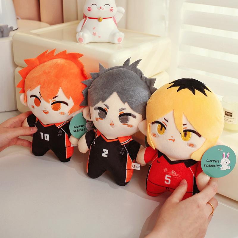 Lovely Haikyuu Plush Toy Kuroo Tetsurou Oikawa Tooru Kei Tsukishima Tobio Kageyama Volleyball Plushies Stuffed Doll Xmas Gifts