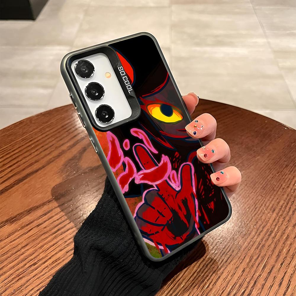 Cartoon H-Homestuck Phone Case For Samsung Galaxy S25 S24 S23 S22 S21 S20 Note20 Ultra Plus Fe Colored Silver Cover