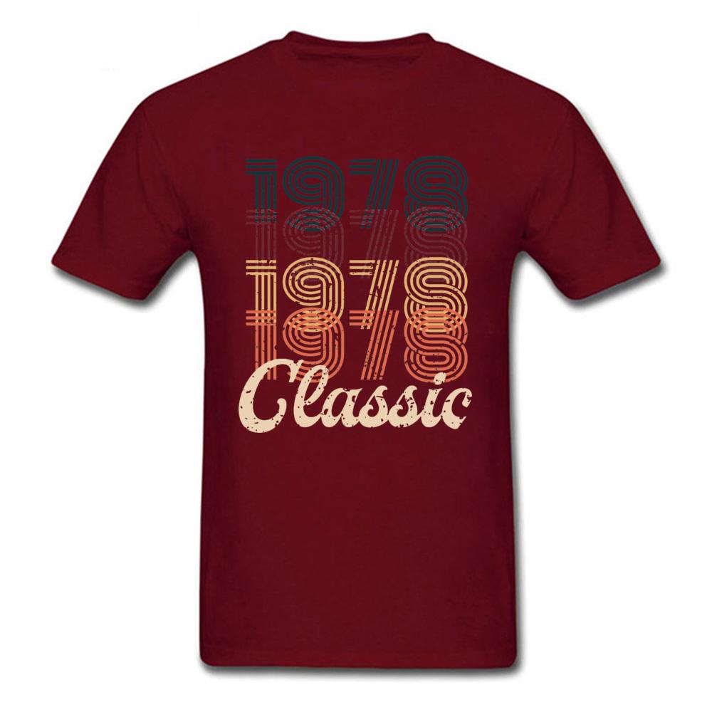 

grey Tees Mr Robot Portal Mens T Shirt Vintage 1978 Retro Classic 70s 40 birthday Custom Summer Tops TShirt Wholesale S
