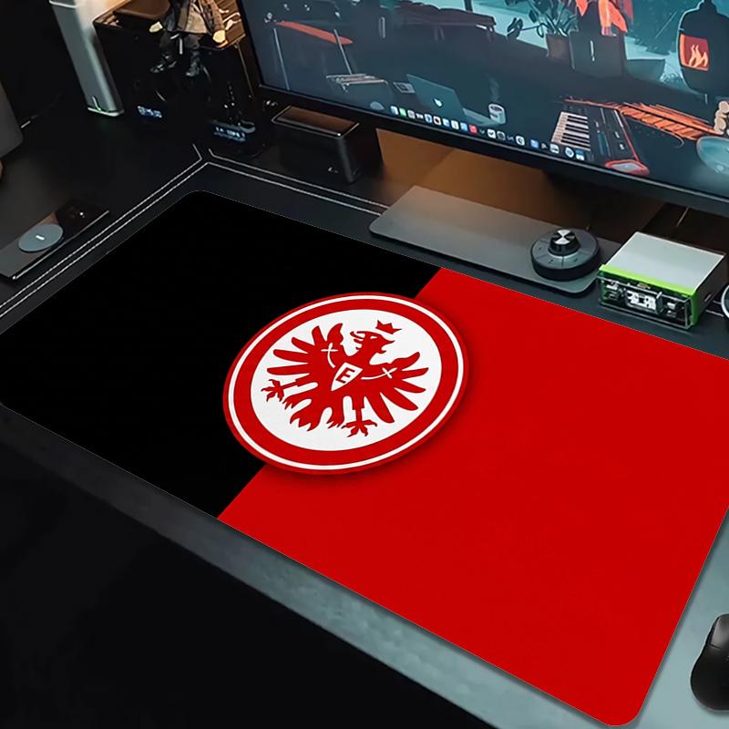 Eintracht Frankfurt Mauspads Großes Gaming-Tischkissen Rutschfeste Laptop-Tablet-Matte XXL-Matte Mini-PC-Spielmatte Mit Verriegeltem Rand_XIA 30cmx60cm(11.8x23.6inch)