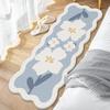 Thickened Imitation Cashmere Floor Mat, Small Fresh Bedroom Bedside Blanket, Living Room Carpet, Household Bay Window Mat