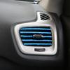 Car Interior Moulding Air Conditioner Vent Strips Trim Decoration Grille AC Outlet Colorful Shiny Universal Styling Accessories