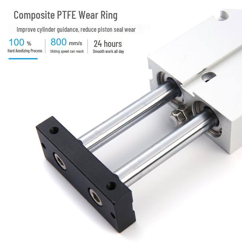 Lanshi Dual-Axis Double-Rod Pneumatic Cylinder