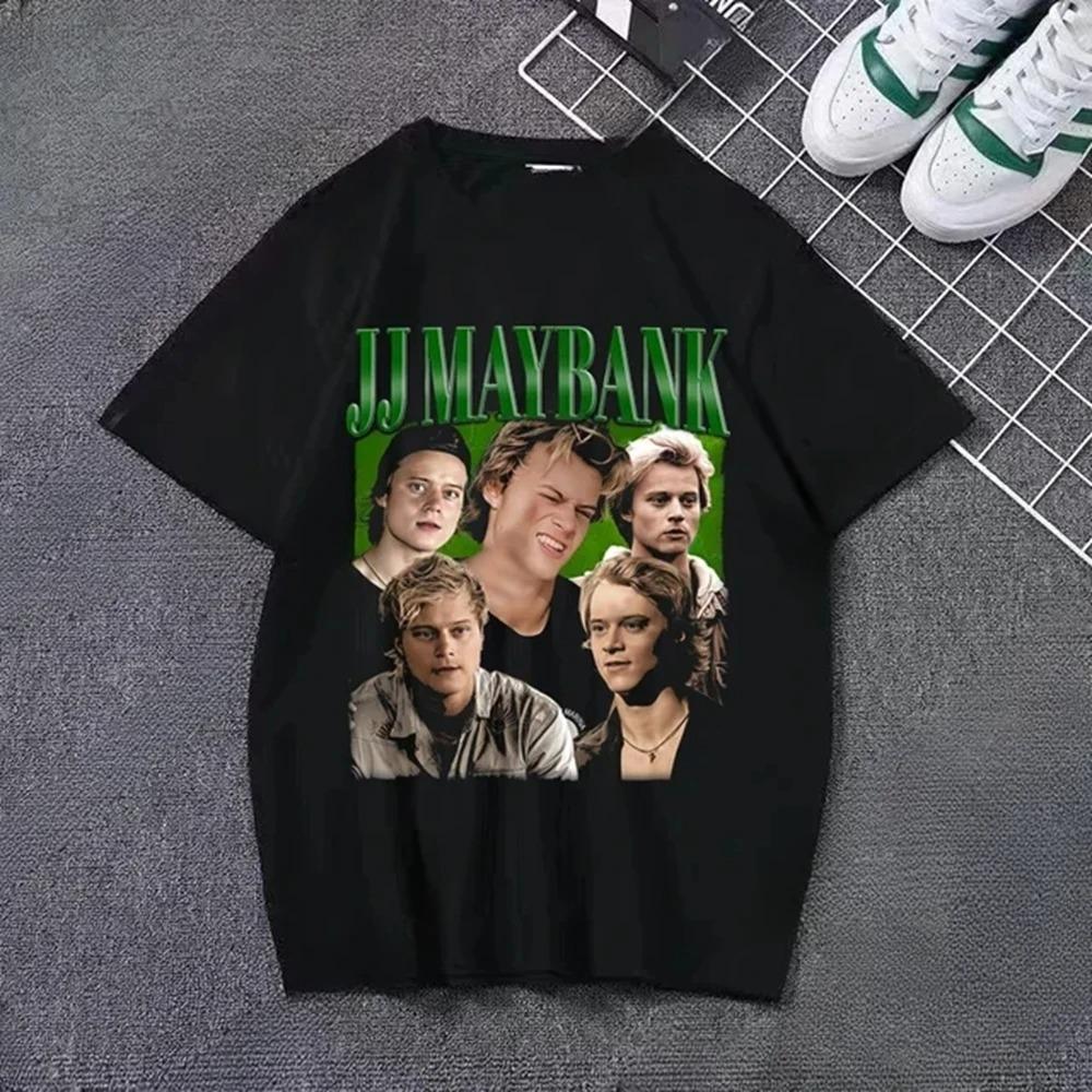 T Shirt Men Mens Clothing T Shirt Homme Mens T Shirt New In Top & Tees Tee JJ Maybank Streetwear New TV Series Outer Banks 3