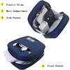 Borsa Porta Accessori Digitali Compatibile per Caricabatterie Laptop, Mouse, Cuffie e Articoli da Toeletta - Compatta Elettronica con Gestione Cavi