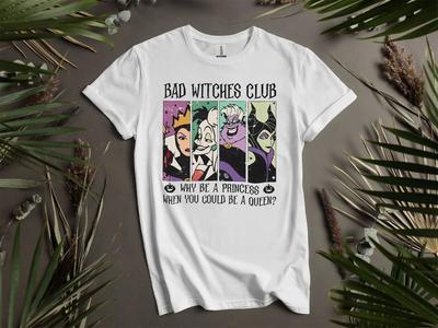 Bösewicht Böser Hexenclub Maleficent Böse Hoodie T-Shirt Herren Damen Unisex AD764