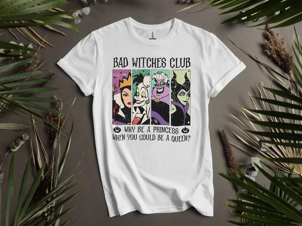 

Villain Bad Witches Club Maleficent Evil Hoodie Tshirt Men Women Unisex AD764 4XL