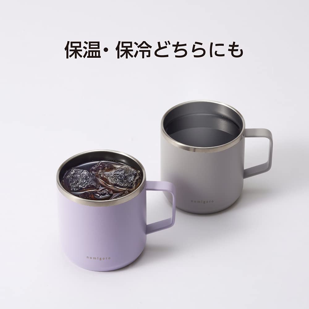 Doshisha Drinking Color Relax Mug, 300ml, Purple,