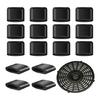 Non-slip Tabs Rubber Tip Grill Pan Plate Tray Air Fryer Grill Plate Bumpers Feet