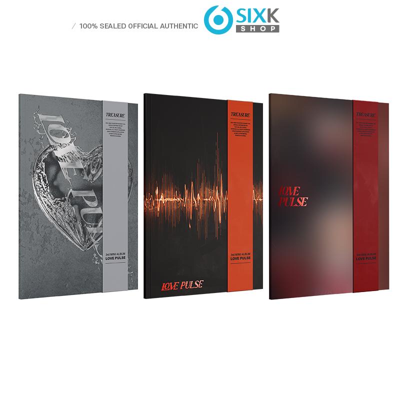 

[Предзаказ] TREASURE - 3-й МИНИ-АЛЬБОМ [LOVE PULSE] (+Онлайн-выгода) [NO POB] SET 3EA